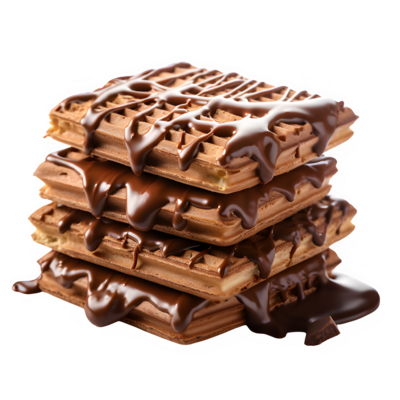 Dark Chocolate Waffles