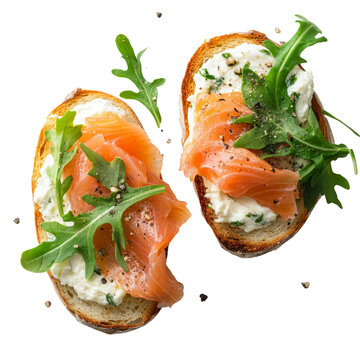 Smoked Salmon Crostini