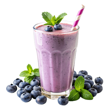 Blueberry Milkshake
