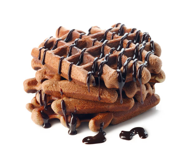 Dark Chocolate Waffles