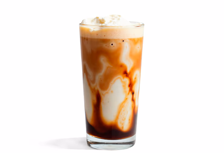 Iced Flat White Coffee