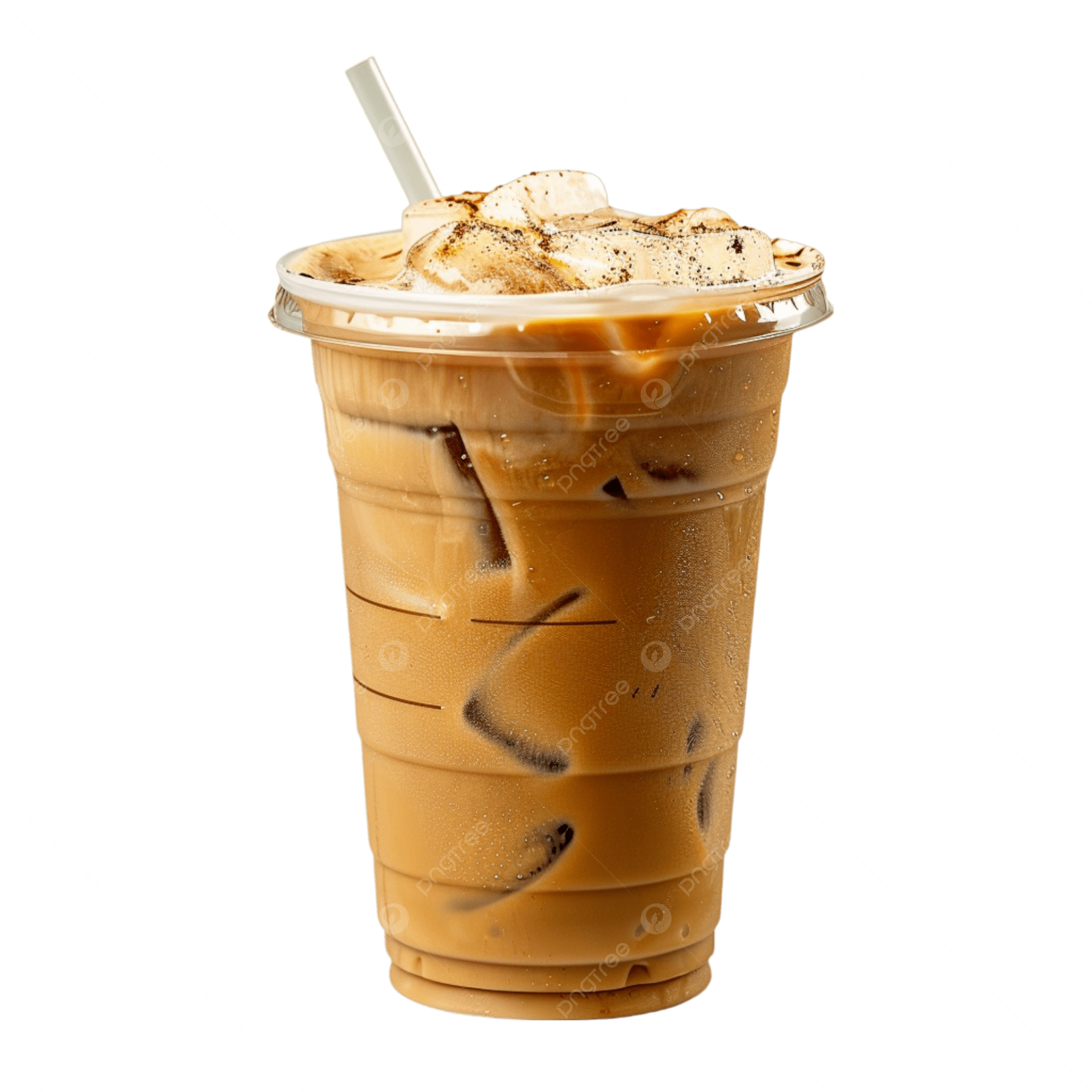 Iced Vanilla Latte Coffee